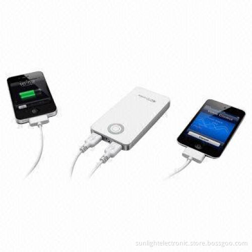 Portable/Cellphone Chargers/Portable Power Stations for iPhone/iPad, 5,600mAh Capacity